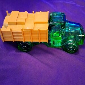 Avon Big Mac Oland  Truck W/Bales Of Hay Vintage After Shave Bottle Only